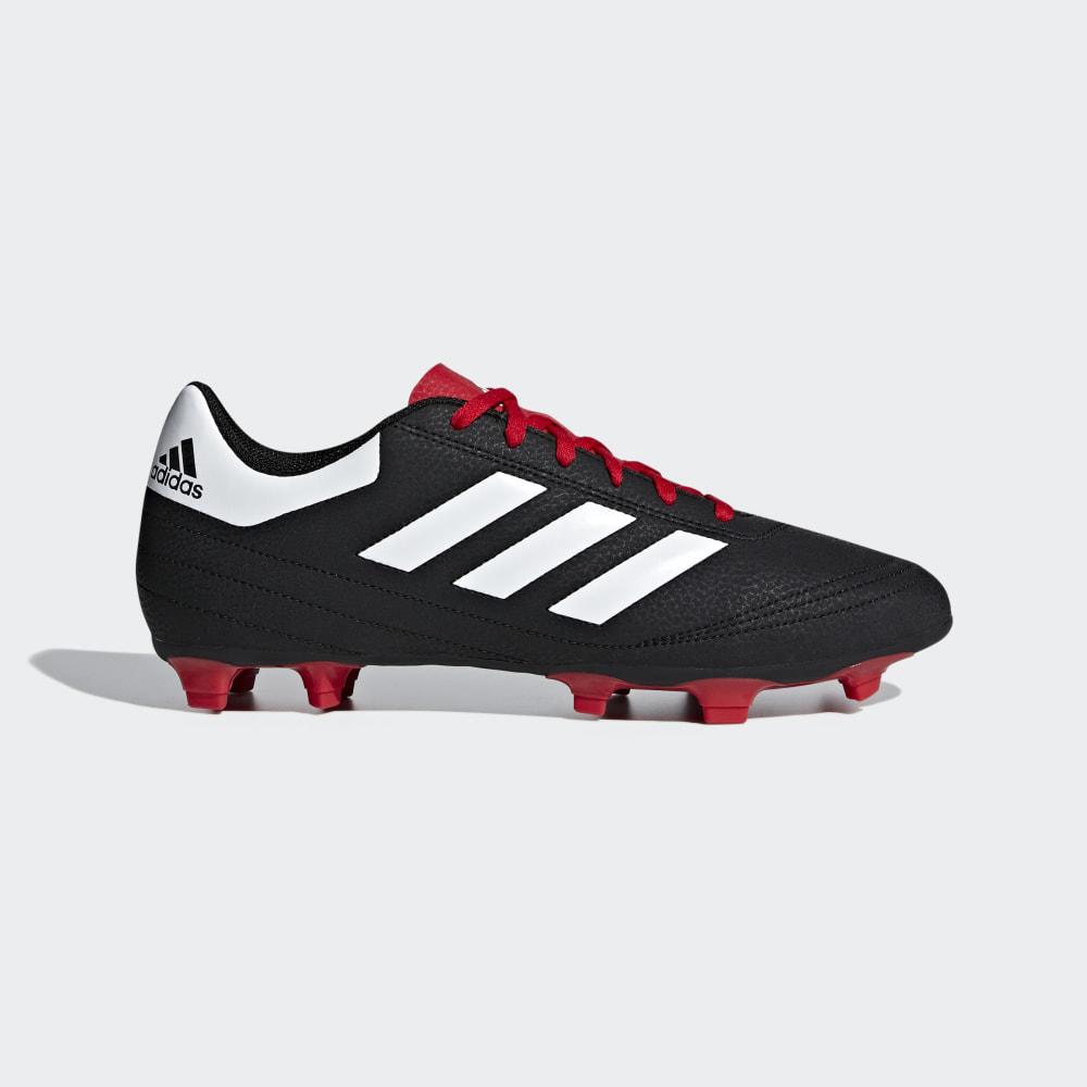 Adidas Men's Goletto 6 Firm Ground Football Boots Black/White/Deep Red Ireland G26366